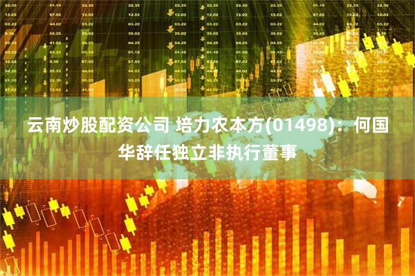 云南炒股配资公司 培力农本方(01498)：何国华辞任独立非执行董事